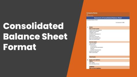 consolidated balance sheet format consolidated balance sheet format