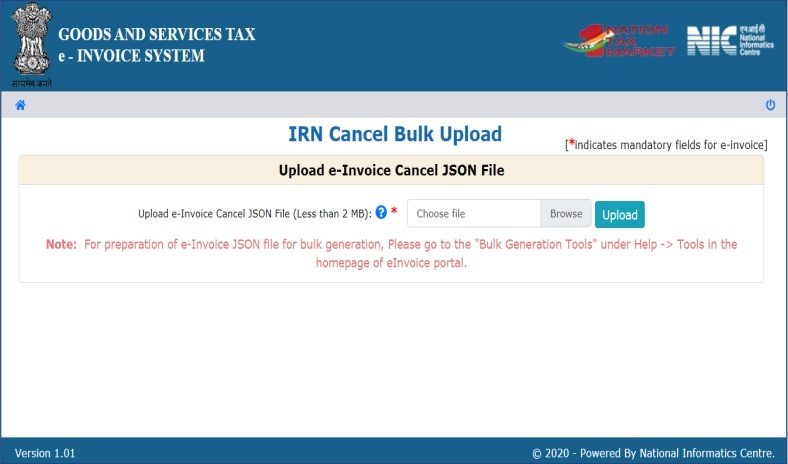 einvoicecancel einvoice cancel on portal image1