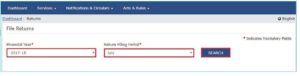 gstr1 dashboard