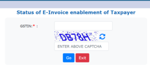 Check E-invoicing Eligibility on IRP