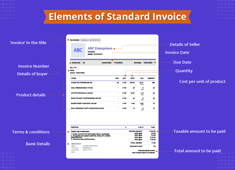 standard invoice standard invoice